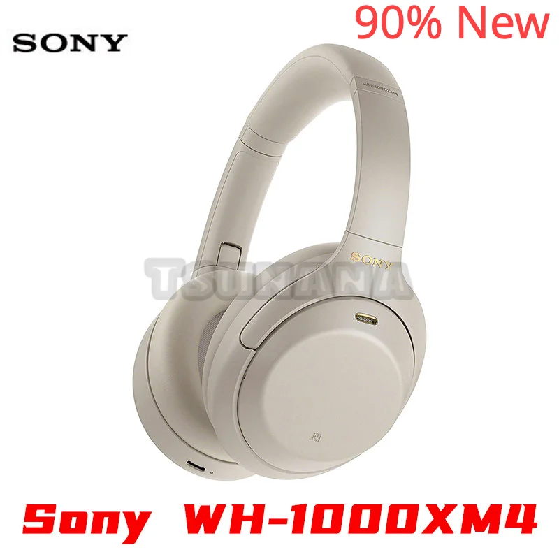 

90% New Original Sony WH-1000XM4 Wireless Noise-canceling Headset with Microphone for Phone Calls and Alexa Voice Control