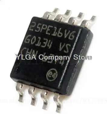 

Scattered new M25PE16-VMW6TG silkscreen: 25PE16VG SOP-8 5PCS -1lot