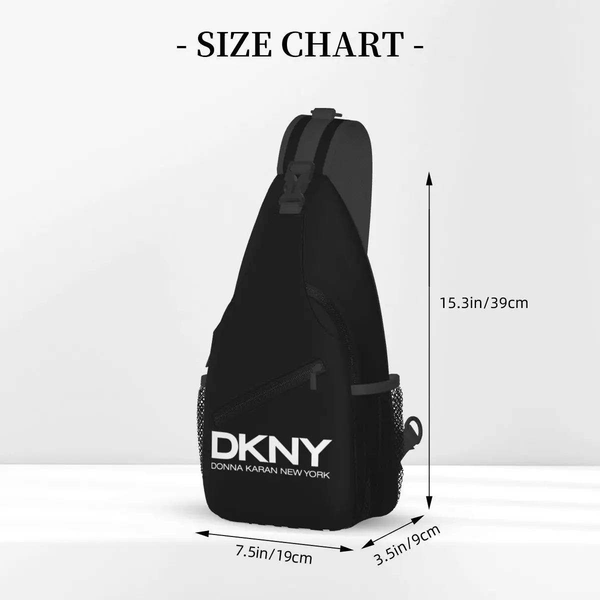 D-DKNYS New York Skyline нагрудные сумки через плечо рюкзак на слинге дорожный походный