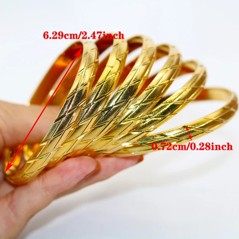 

Fashion Dubai Bracelets Ethiopian Gold Color Jewelry For Women Africa Arabic Items Wholesale Wedding Gift