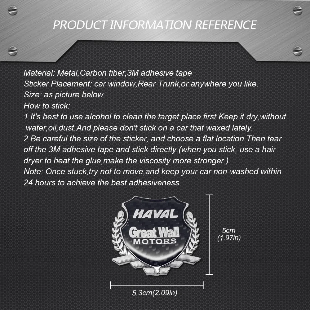 Автомобильные аксессуары для Haval Tabanca T FEK Korna H5 H6 H3 H8 H9 H2 H7 M2 M4 эмблема большой стены