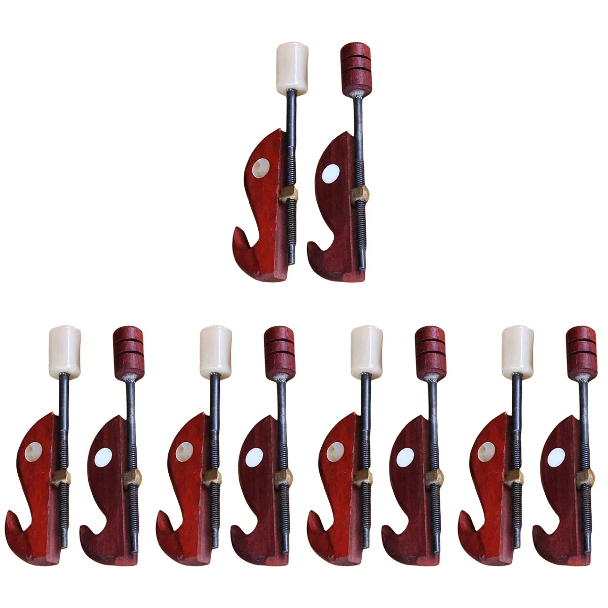 

10 шт., черные Крючки для подвешивания