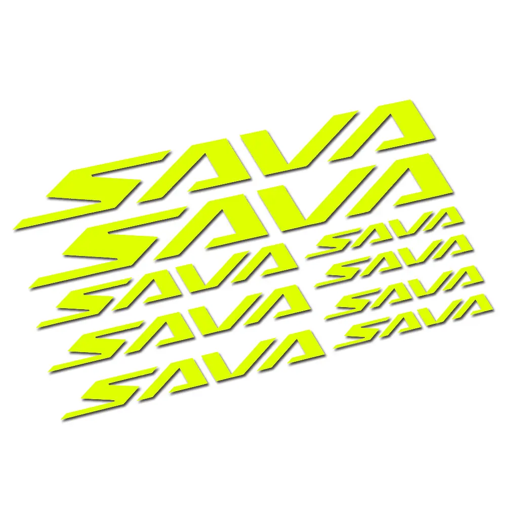 

Для велосипеда SAVA наклейки на раму велосипеда комплект наклеек
