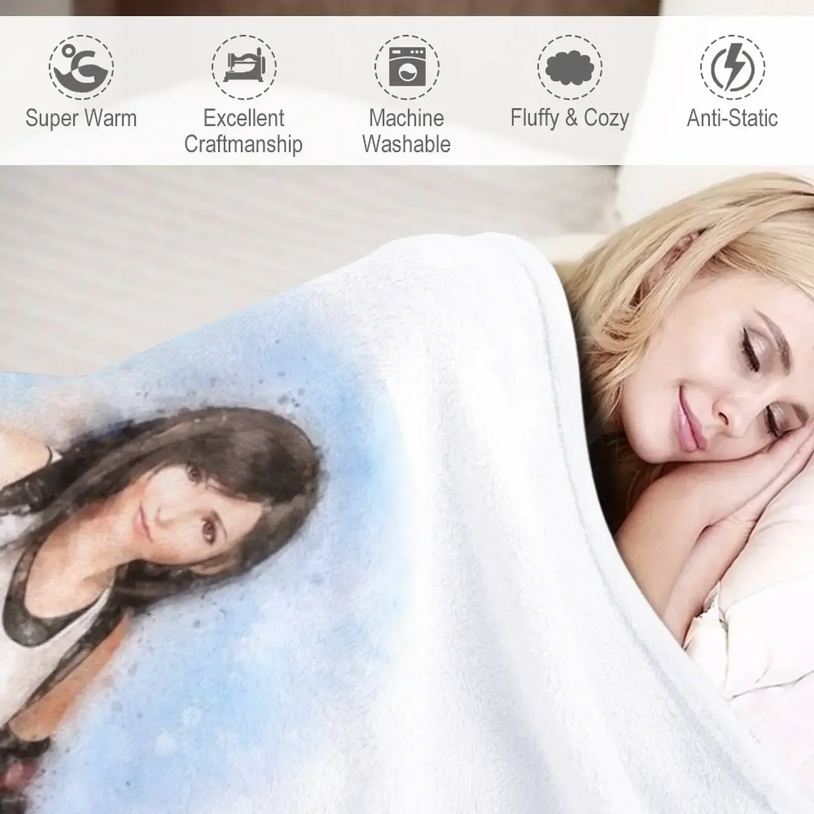 Акварельное одеяло Tifa Lockhart Ff VII дорожное термобелье для путешествий теплые