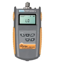 70 to 10dbm fhp1a02 portable optical power meter with sc and fc connector fiber tester for cctv