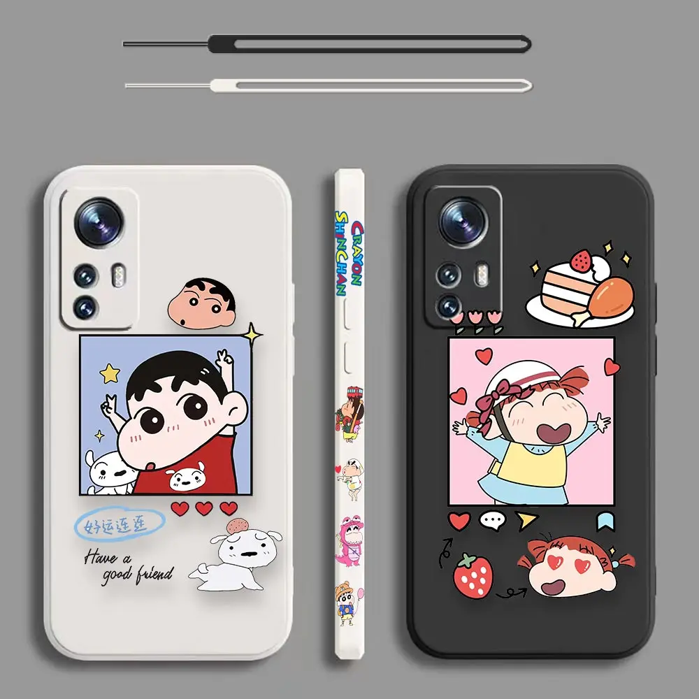 

Funny Crayon Shin Chan Anime Case For Xiaomi 13 12T 12 11 11T 10 10T 10S 9SE 9 CC9 8SE 8 A3 Lite Pro Ultra Tpro Cover Funda Capa