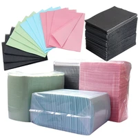 10pcs ygirlash foldable disposable cushion holder tablecloth lint paper pad nails art cleaning hand mat napkin manicure tools