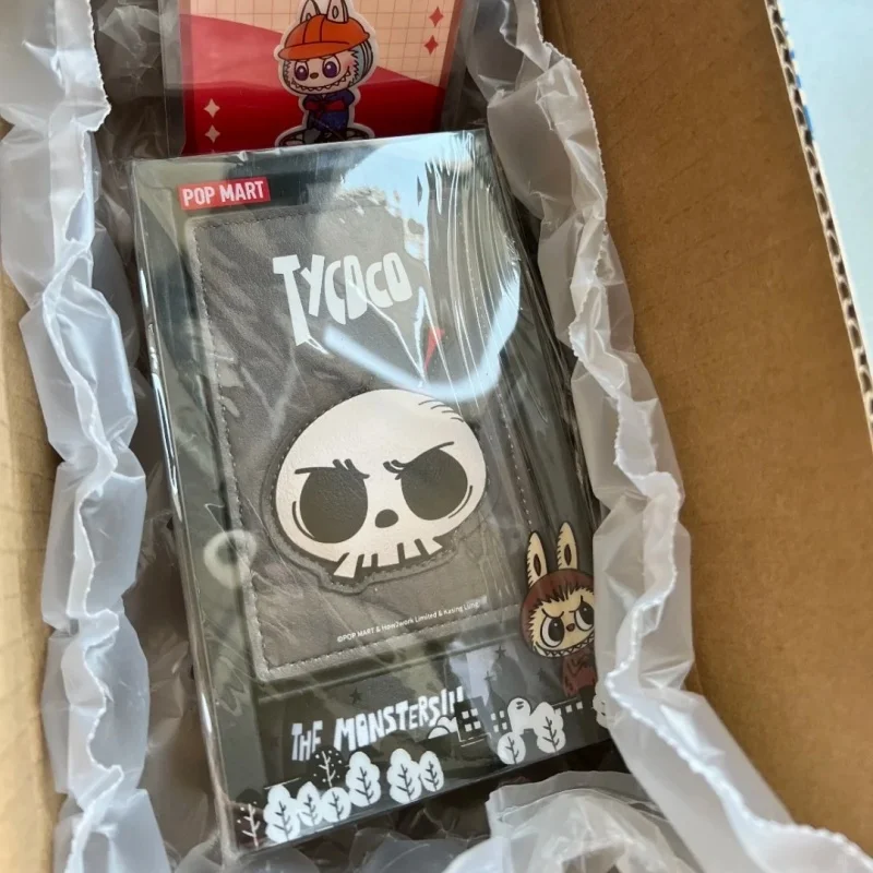 Фото Горячая новинка: POP MART LABUBU TYCOCO THE MONSTERS Серия карточных держателей-фигурок Mokoko Zimomo в закрытой упаковке (Blind Box) — коллекционная игрушка, подарок на фестиваль №4