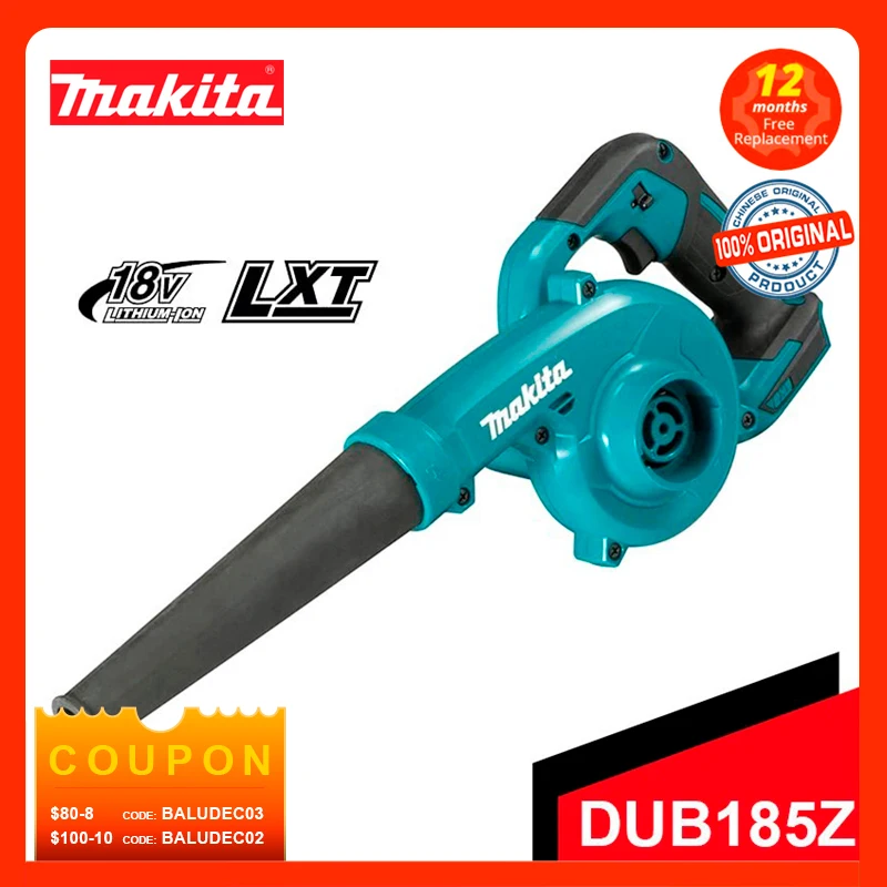 MAKITA Cordless Handheld Leaf Blower DUB185Z Brushless Cordless Blower Tool Only