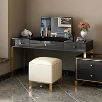 american paint post modern dresser light luxury dressing table bedroom flip ins modern simple hong kong style makeup table