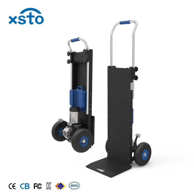 

XSTO 250KG Lithium Battery Powered Steel Stair Dollys Climbing Electric Trolleys