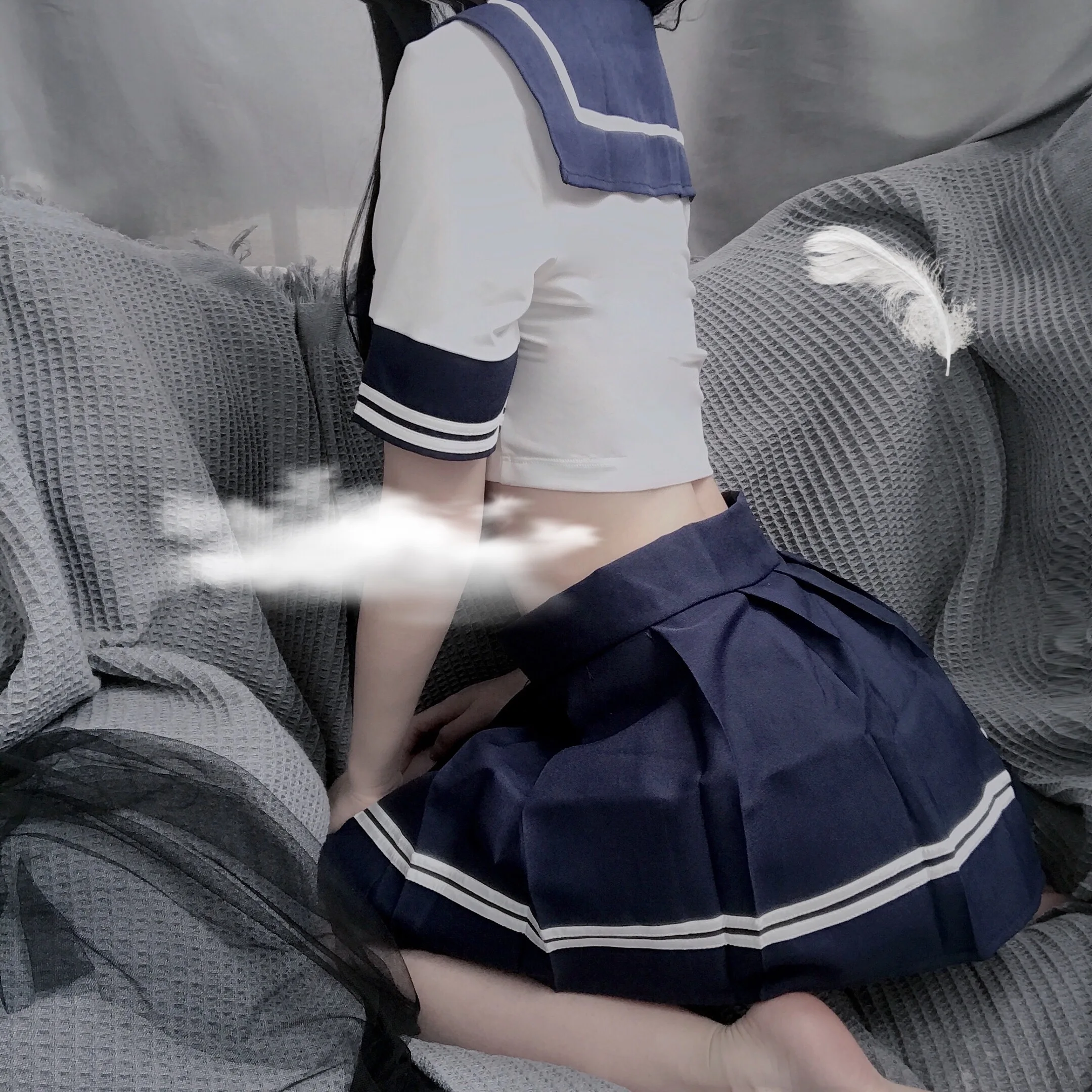 School Girl Japanese Plus Size Costumes Women Sexy Lingerie Temptation Suit Student Uniform Miniskirt Cosplay Cheerleader Outfit |