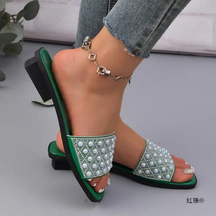 

Low Shoes Hoof Heels Rubber Rome PU Fabric Basic Low Shoes PU Rome Fabric Hoof Heels Basic