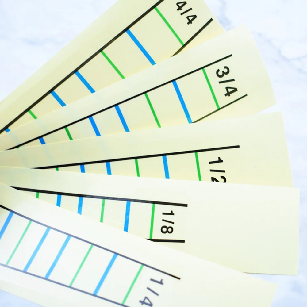 Масштабная наклейка на гриф бумага 1 шт. направляющая практика декор для