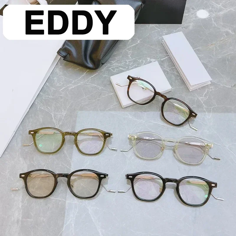 

Очки Эдди Юми для мужчин и женщин, оптические линзы, прозрачные синие, защита от очки; Оправа, роскошный бренд Monst