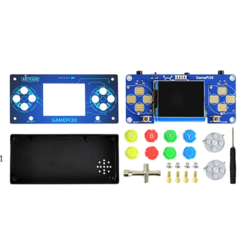 

For Raspberry Pi Zero WH Game Console Kit 2 Inch Screen Without Host