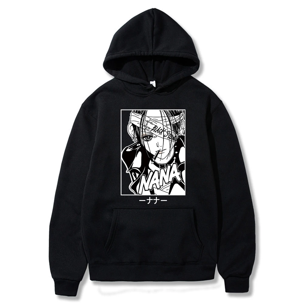 

Nana Osaki Print Hoodies Men Fashion Tracksuit Game Manga Tops Women Sweatshirt Hoodie Kids Hip Hop Boy Clothing Autumn Coat