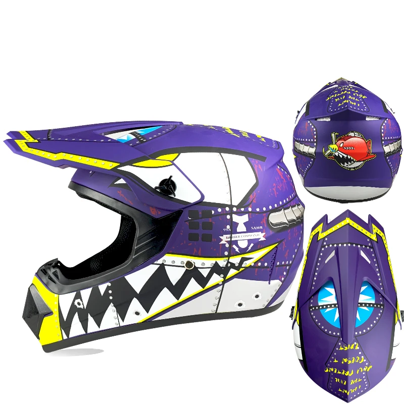 

Motocross helmet lit helmet for motorcycle biker helmet Moto cross helmet Capacete de moto casco moto scooter off-road helmet