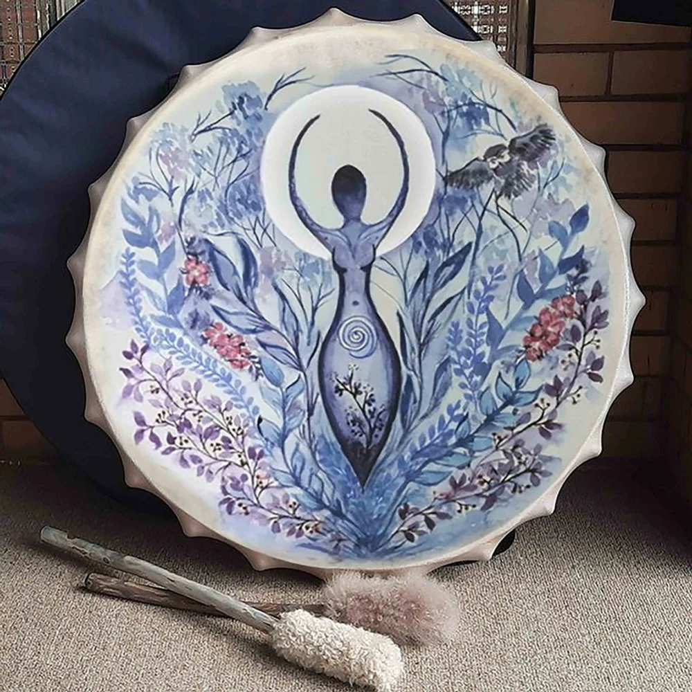 

Барабан Shaman, барабан с рамой дерева жизни, ручная работа, украшение, рама, барабан ручной работы