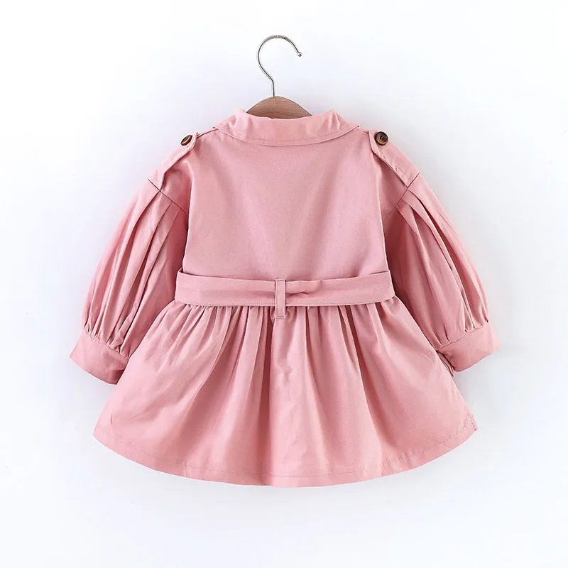 

Style Long For Autumn Clothing Toddler Children's Jacket Parker New Coats England Windbreaker Girls Spring Fashion Girl Trench