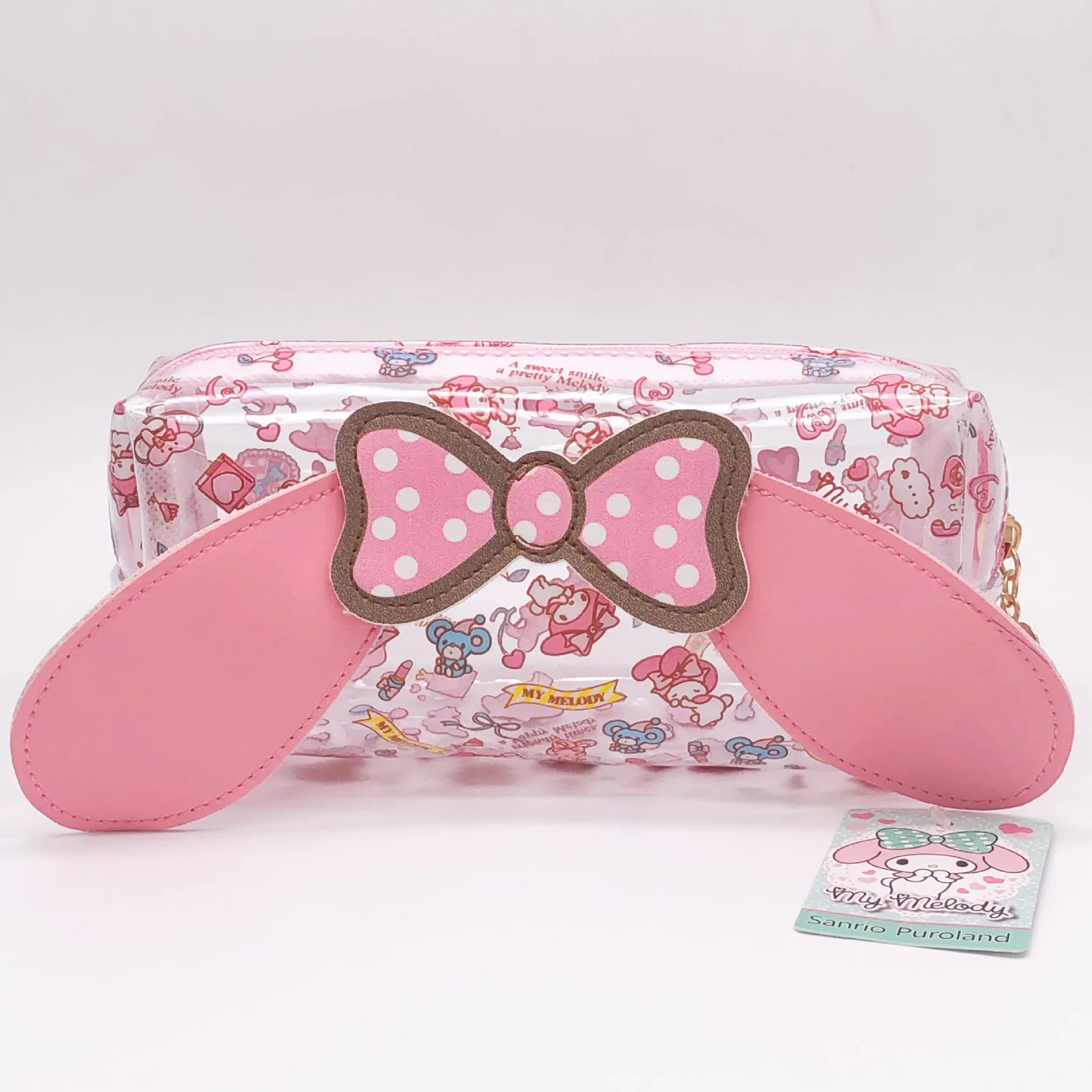 Косметичка Hello Kitty из искусственной кожи на молнии My Melody дорожная сумка для