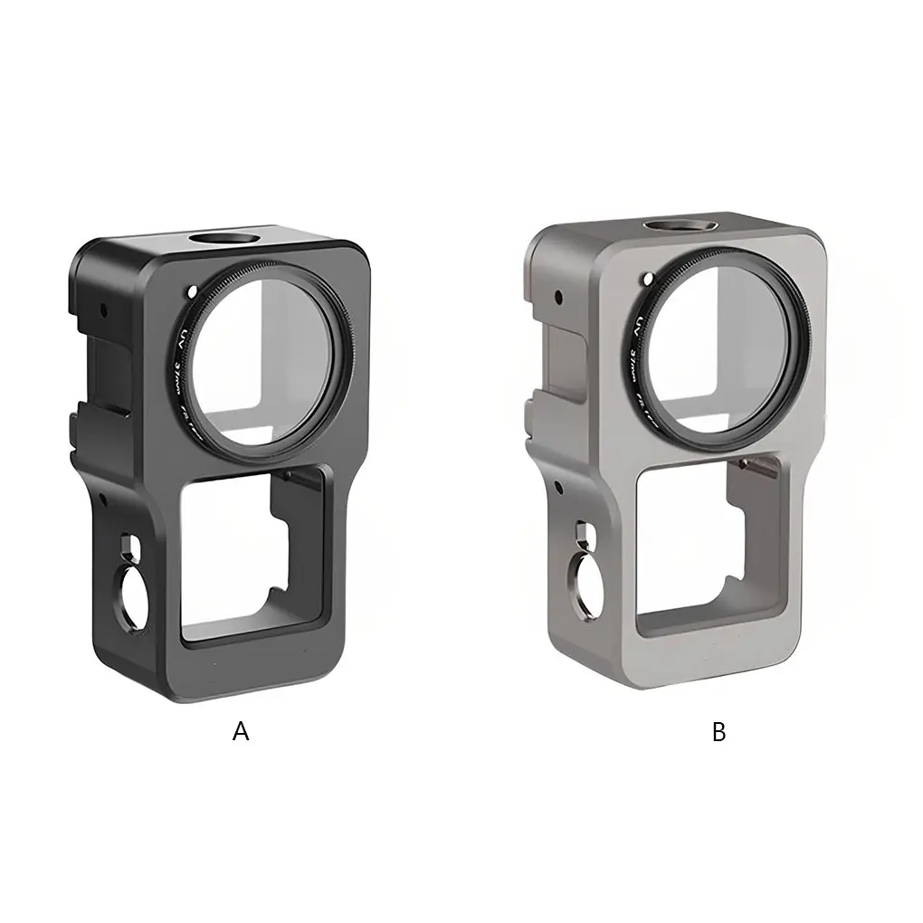 

Чехол для камеры защитный чехол для видеокамеры Улучшенная Модифицированная Замена для DJI Action 2 Black