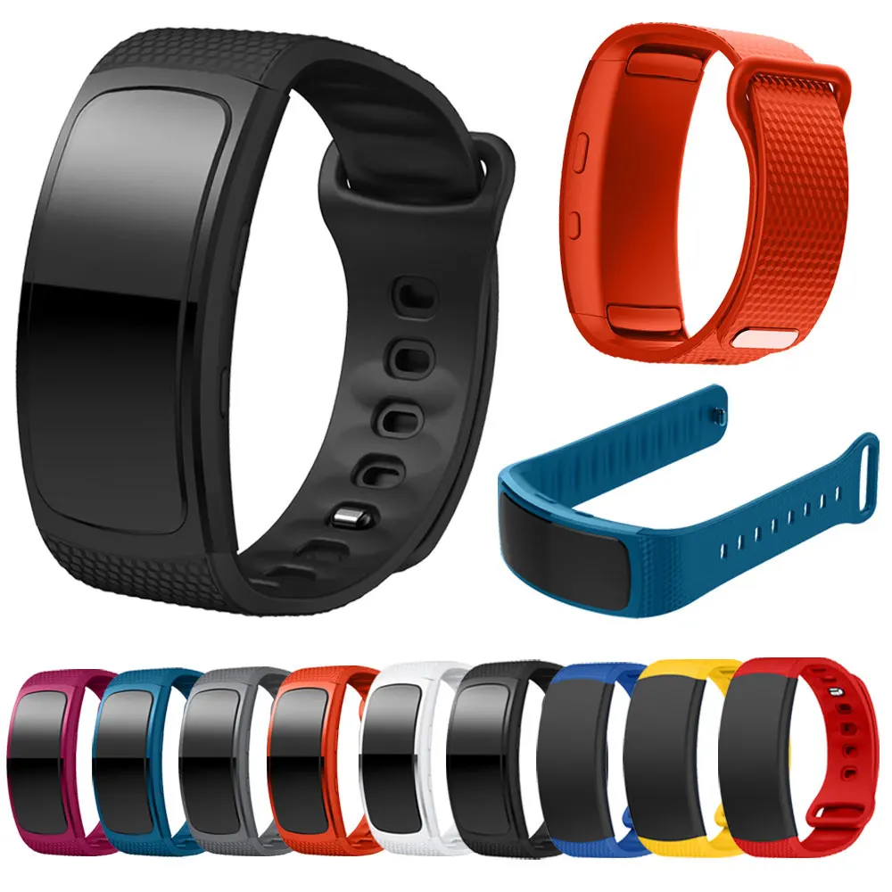 

Watch Strap For Samsung Gear Fit2 SM-R360 Fit 2 Silicone Sport Wrist Band Bracelet Breathable Smartwatch Watchband Accessories