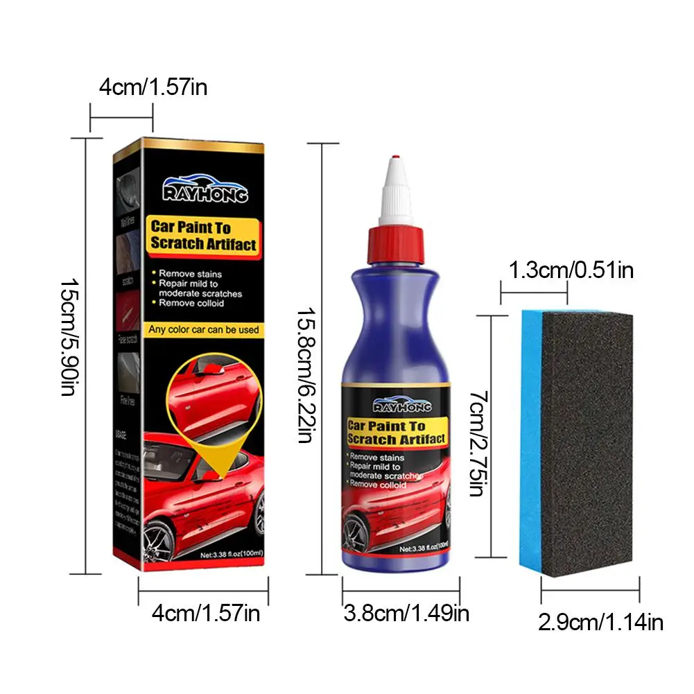 Средство для ухода за лакокрасочным покрытием автомобиля 100 мл