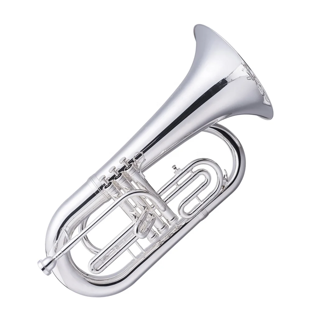 

Accept OEM Cheap Professional Gold Pistons Marching Euphonium