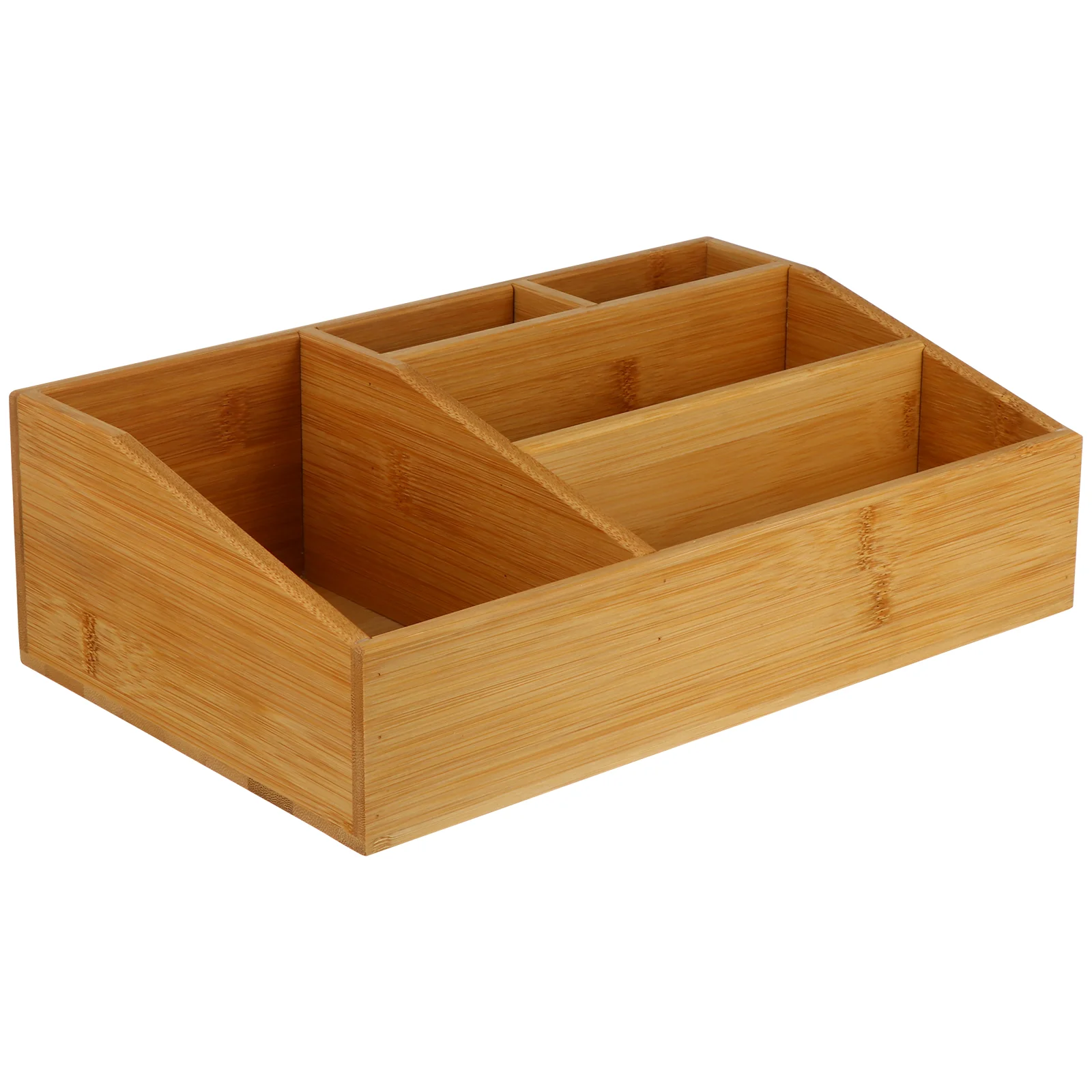 

Organizer Container Holder Woodboxdesktop Storageorganizing Grid Multi Sorting Tabletop Jewelry Tray Pen Accessories Desk