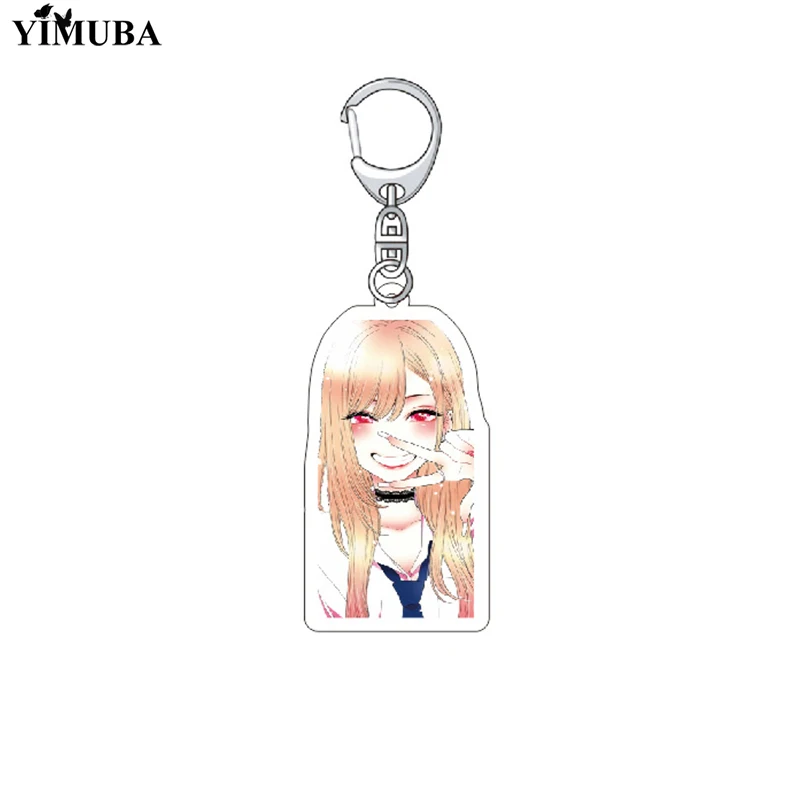Брелок для ключей с мотивом аниме Мой наряд модный акриловый кулон фигурками