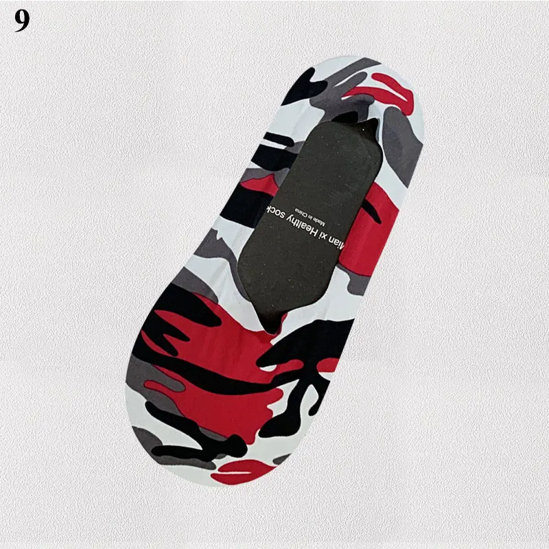 Silicone Anti-skid Socks Girls Cartoon Invisible Socks Sweat Summer Ice Silk Seamless Sock Print Women Boat Socks High Quality