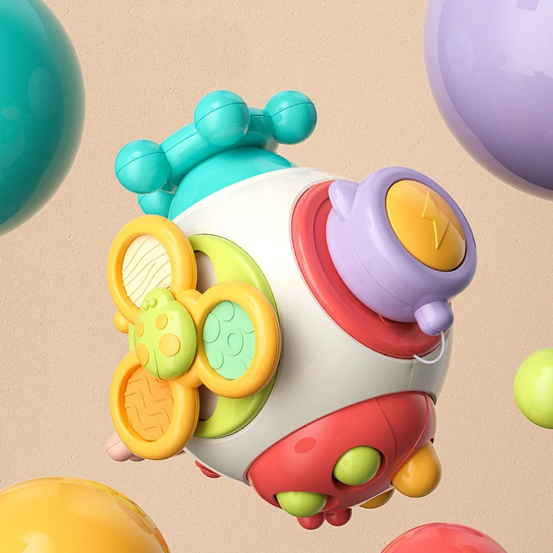 

Montessori Baby Toys 1 Year Educational Toy Baby 0 12 Months Learning Games for Kids Silicone Teething Pull Sensory Toy Boy Gift