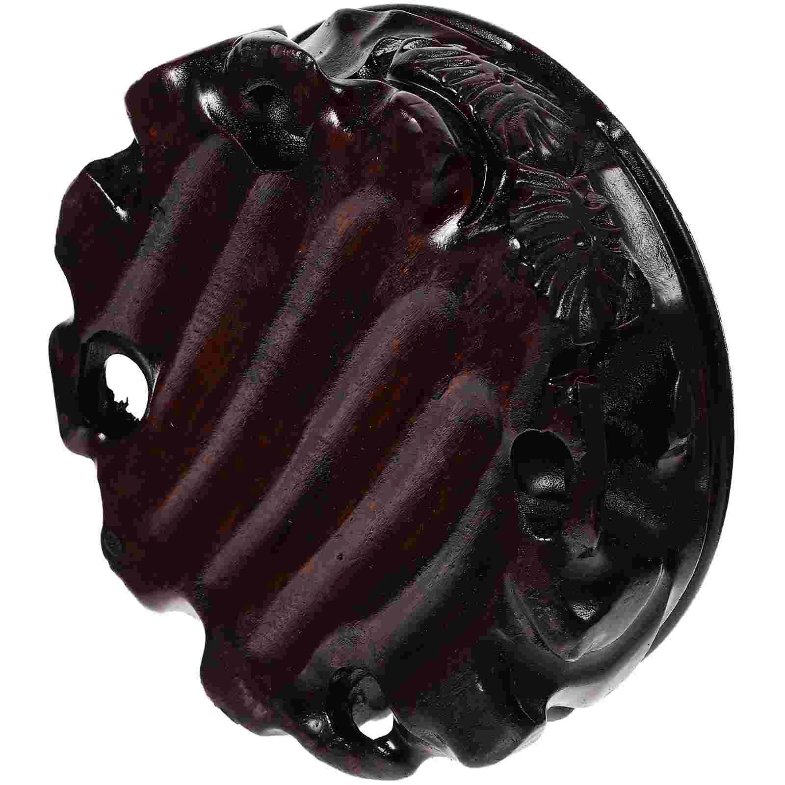 

Base Wooden Stand Crystal Holder Display Wood Vase Stool Stone Potted Flower Pot Stones Shelf Planter Ornament Desktop Rack