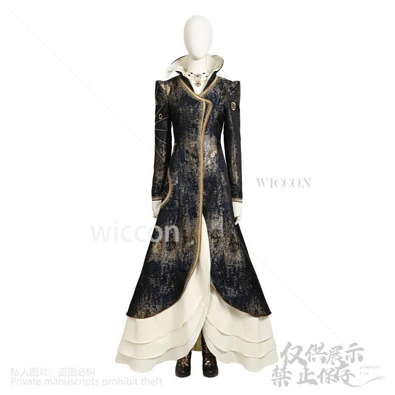 Wicked аниме фильм косплей Мадам Моррибл костюм изысканная вышивка королева платье