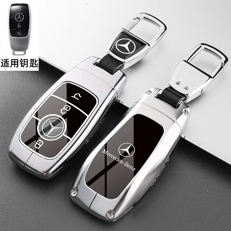 Чехол для автомобильного ключа для Mercedes Benz E C S GLC Class E200 E400 E63 W213 S550 S560 C260 A200 Защитный чехол для ключа