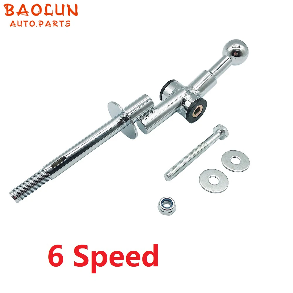 

BAOLUN 6 Speed Steel and Poly Short Throw Shifter Bushing Kit For 2004-2019 Subaru Wrx Sti Poly