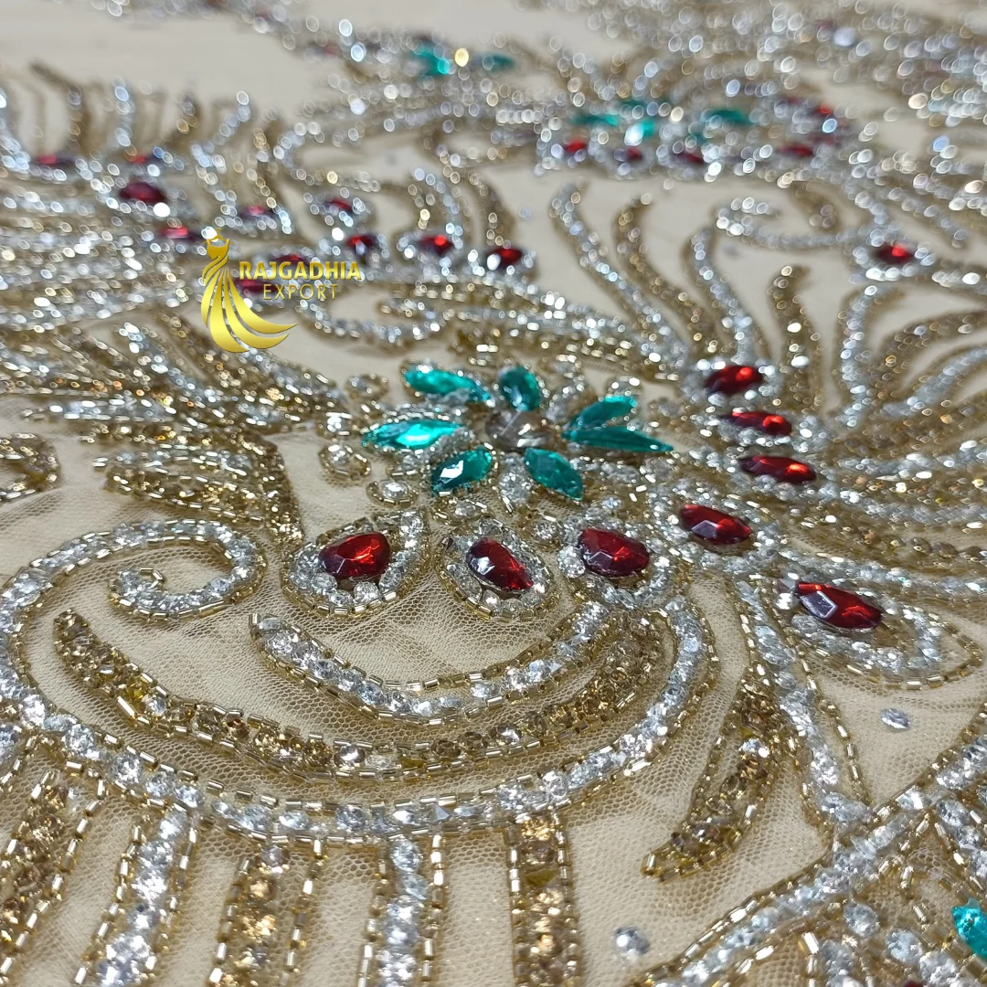 

Looking for a good deal on luxury highly beaded fabric ... 9CM Wide Luxury Embroidery Yellow Flower Lace Fabric Trim Ribbon DIY