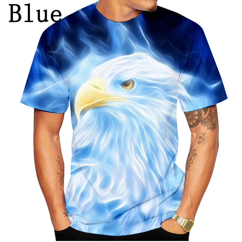 

New Womens/Mens Fashion Clothing 3d printed eagle top tee Casual t shirt