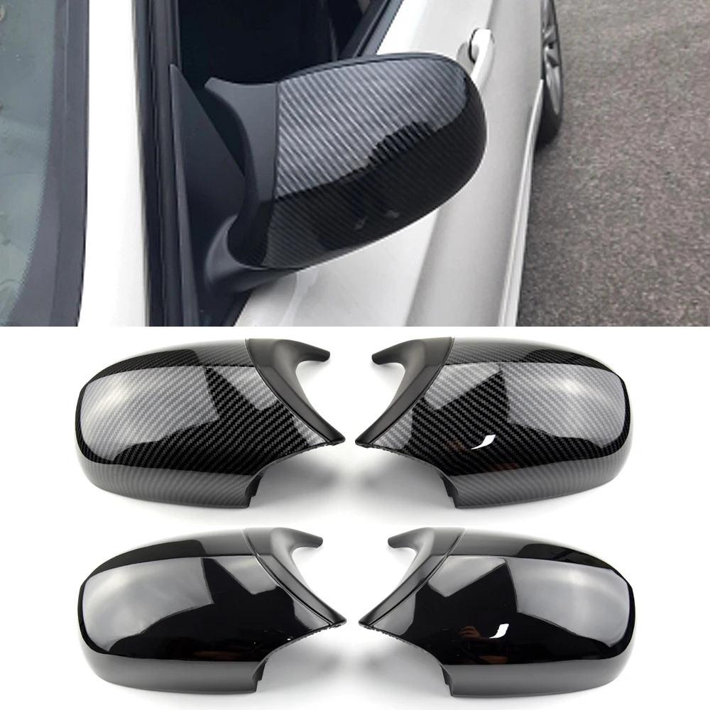 

1pair For BMW E87 E81 E82 E90 E91 E92 E93 120i 128i 118d 120d 130i Rear View Side Case Trim M Style Car Rearview Mirror Caps