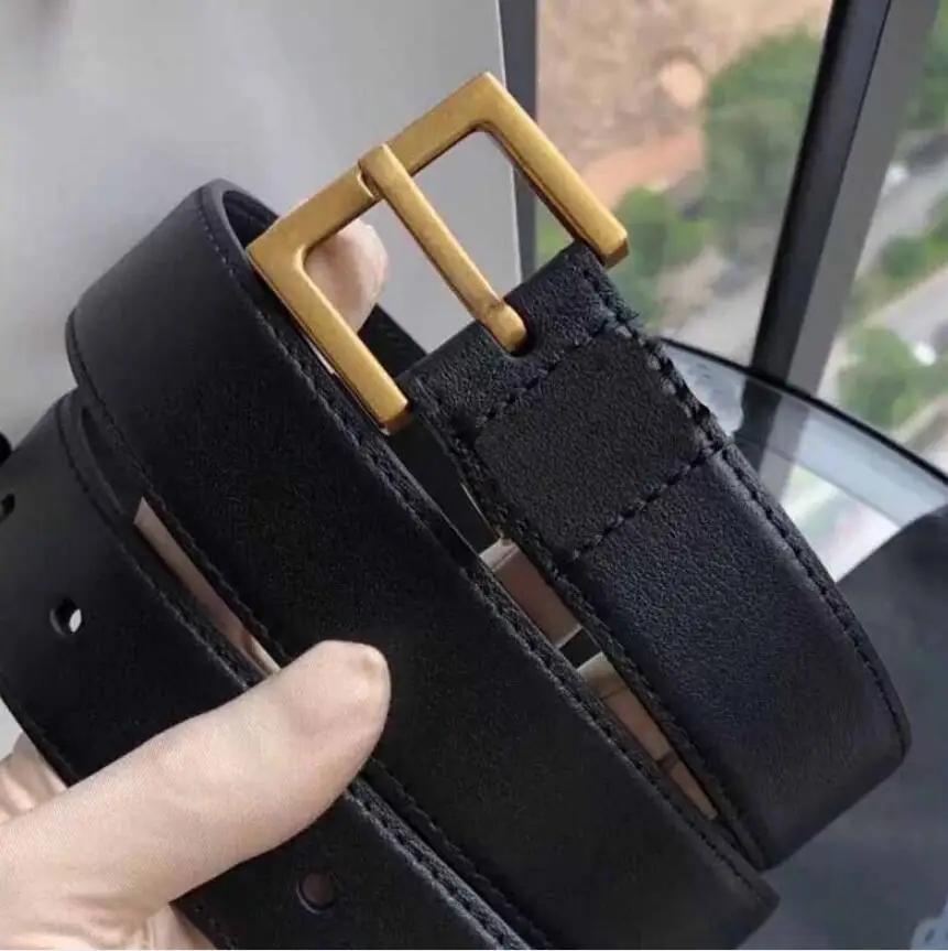 Новые высококачественные дизайнерские женские модные кожаные ремни с гладкой