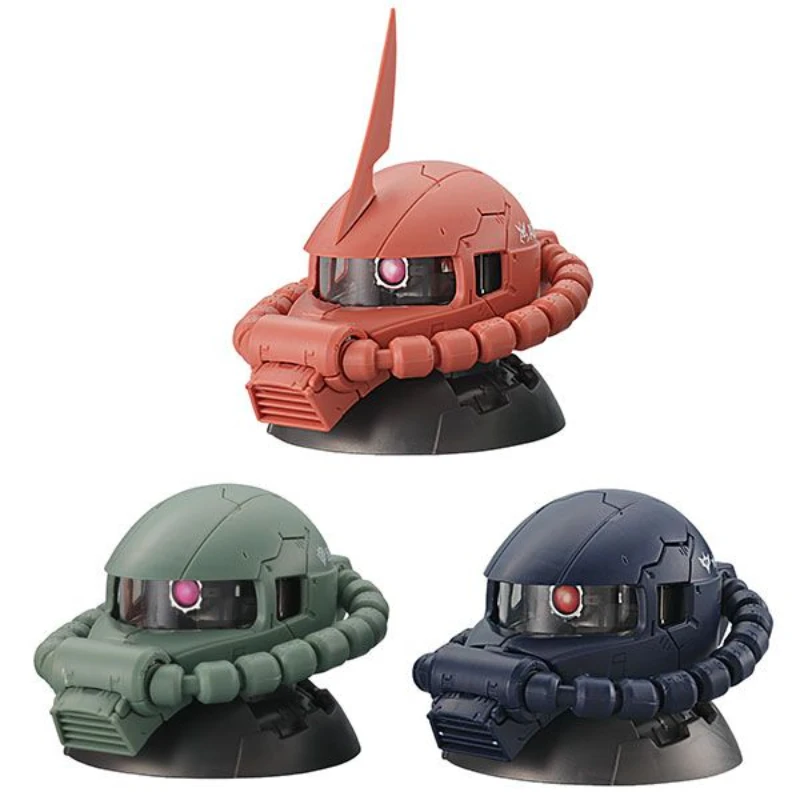 

Original BandaiGenuine EXCEED MODEL ZAKU HEAD PART1 Anime Action Figure Assembly Model Cacha Figure Toy Gift for Childrens