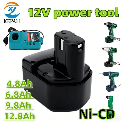 Аккумуляторная батарея KEPAH 12В 4800-12800 мАч для Hitachi