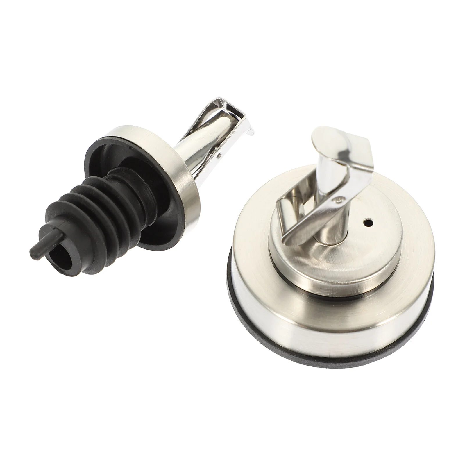 

2 Pcs Bottle Dispenser Edible Oil Nozzle Pourer 13X13CM Leakproof Spout Plastic Olive