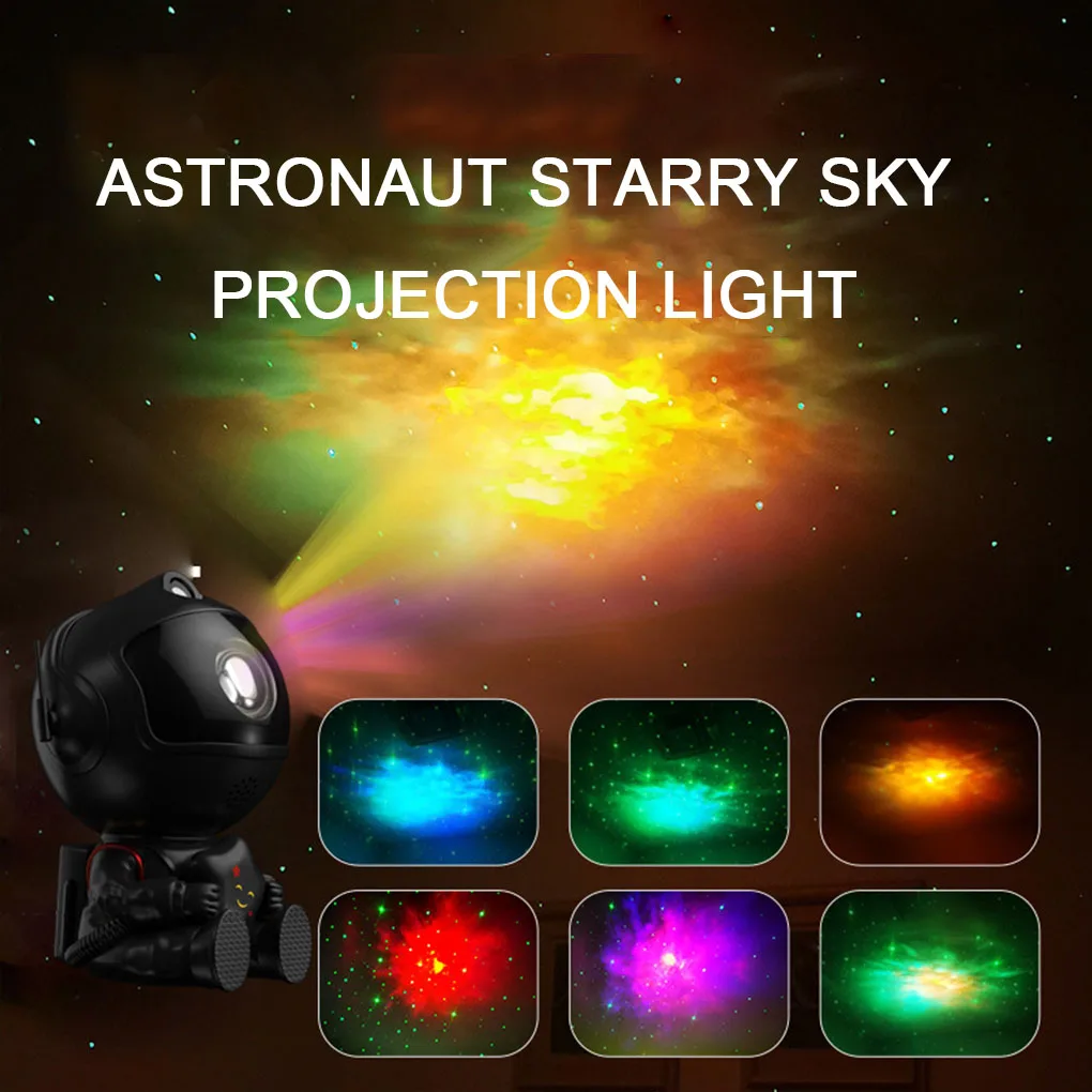 

2022 Astronaut Star Projector Starry Sky Projector Galaxy Lamp Night Light For Decoration Bedroom Home Decorative Children Gifts
