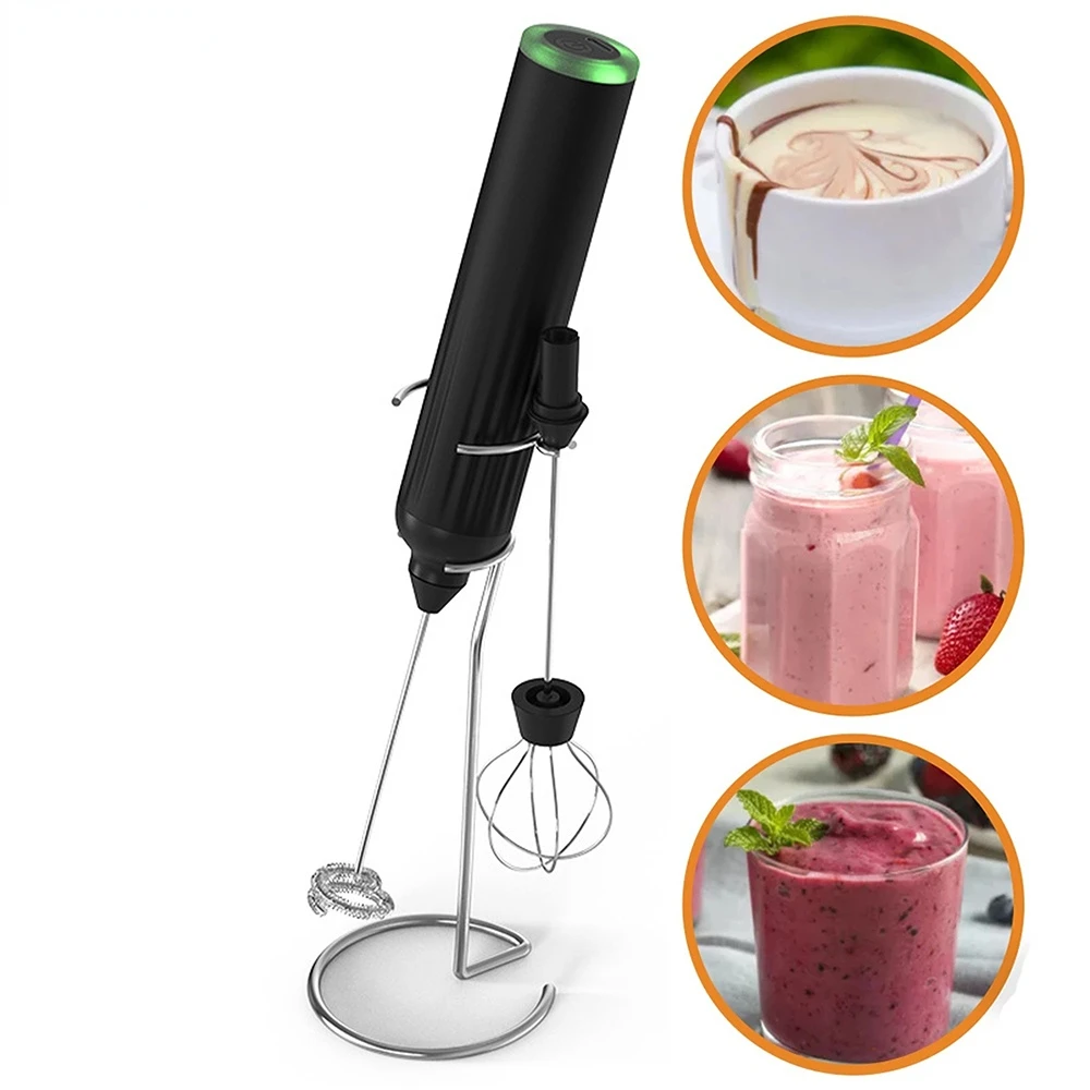 

Миксер электрический портативный с USB-разъемом для взбивания молока и капучино