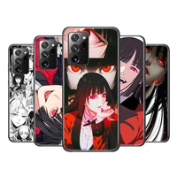 anime kakegurui yumeko for samsung galaxy a01 a11 a22 a12 a21s a31 a41 a42 a51 a71 a32 a52 a52s a72 a02s a03s phone case