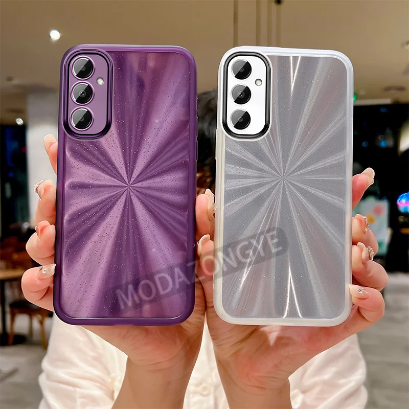 Чехол для Samsung Galaxy A05s цветной прозрачный чехол мобильного телефона из ТПУ с