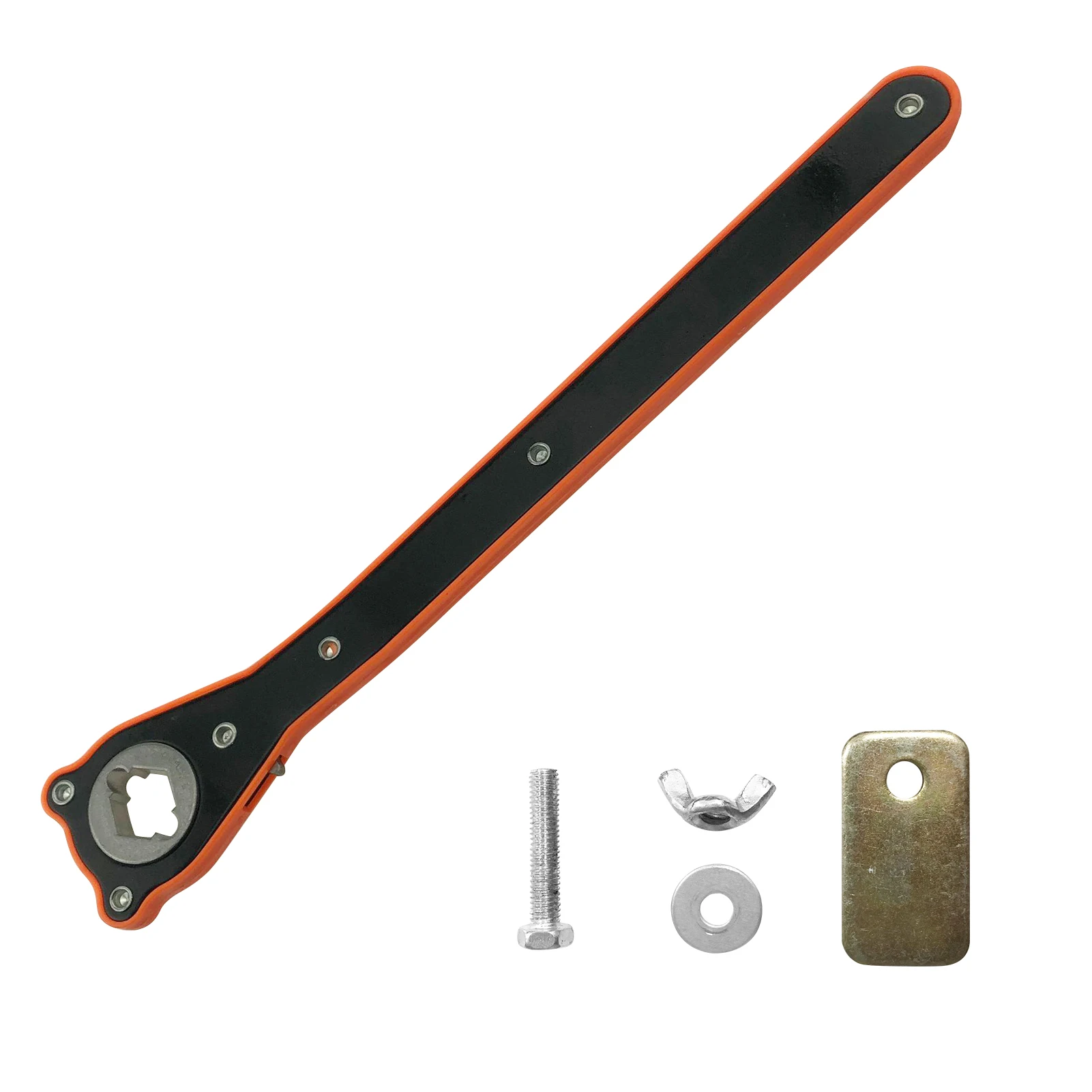 

Двойного назначения, 2 в 1, ручная лампа, гараж с преобразователем, автомобильный разъем, наконечник, колесо для шин, экономный ремонт, трещот...