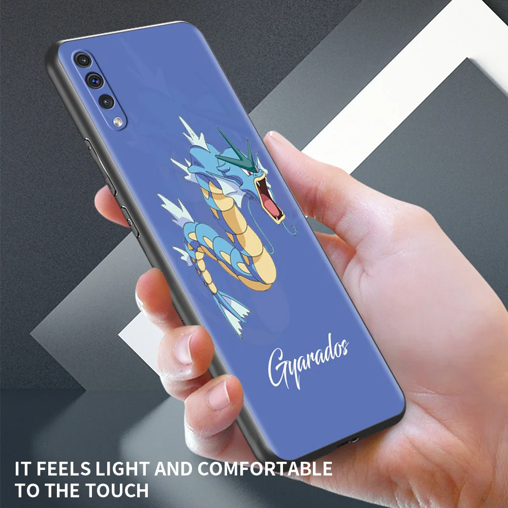 hot anime pokemon case for samsung galaxy a50 a70 a10 a30 a20e a20s a40 m51 m62 m53 m30s m52 5g black soft phone cover free global shipping